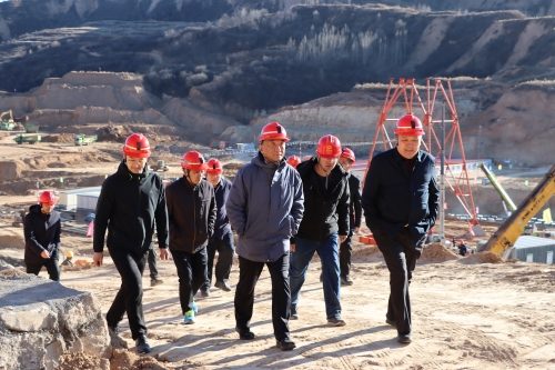 陈建到王家岭矿东翼工业场地视察工作 - 行讯宝